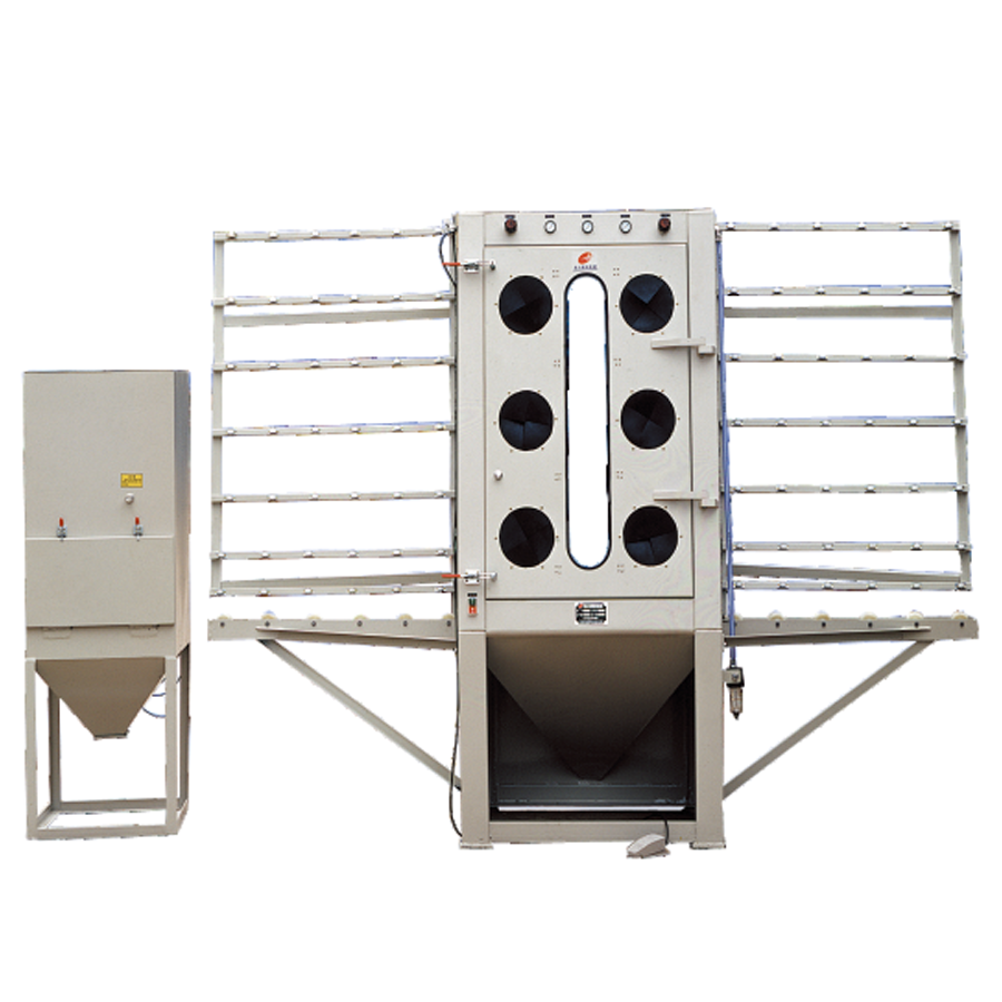 JCK-B2A Glass Plate Sandblasting Machine