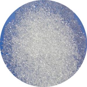 Glass microbeads