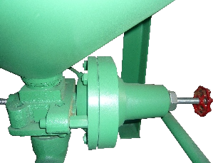 Pneumatic sand valve