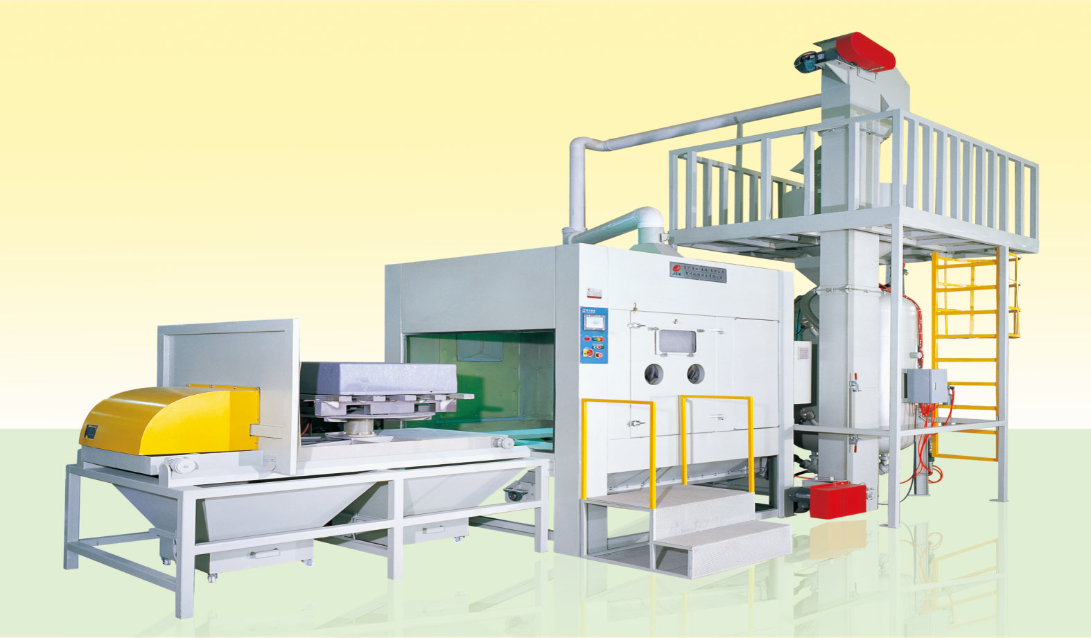 Silicon Ding Special - Automatic Rotary Table High Efficiency Cleaning Machine